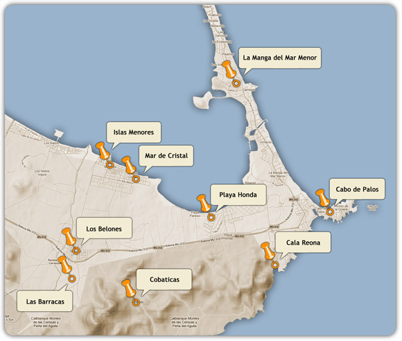 Ámbito territorial de la Manga Consorcio